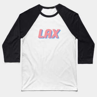 Pastel LAX Baseball T-Shirt